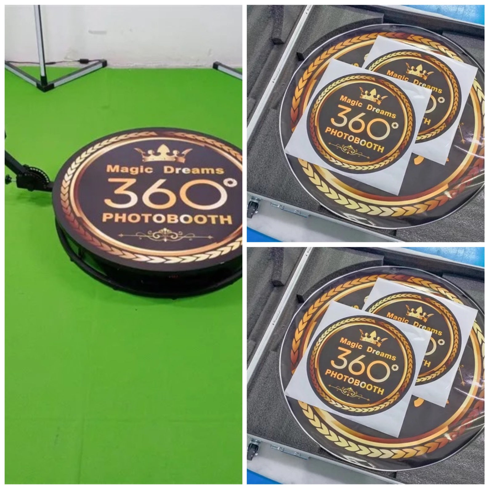 Custom Logo for 360 Photo Booth 360 Video Booth Etsy