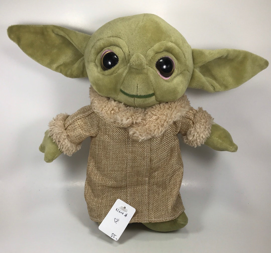 Stuffed Baby Yoda Plush Etsy