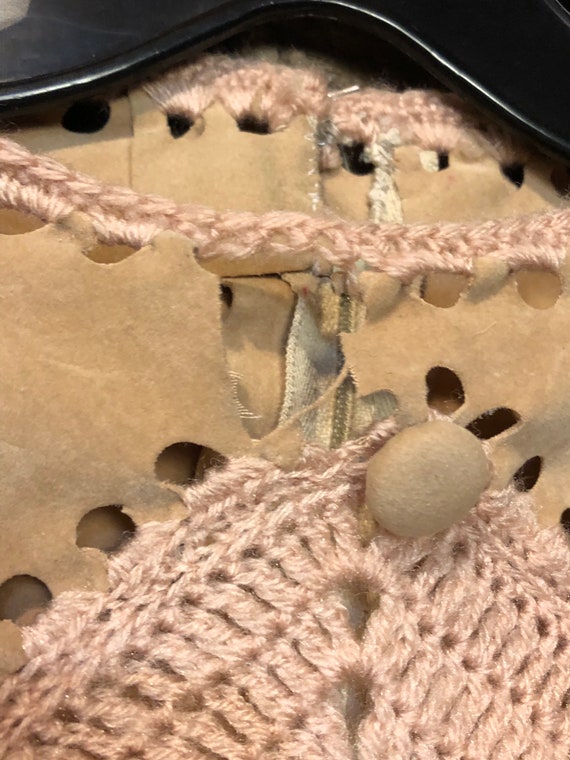 VINTAGE Crochet Handmade Dress - image 5