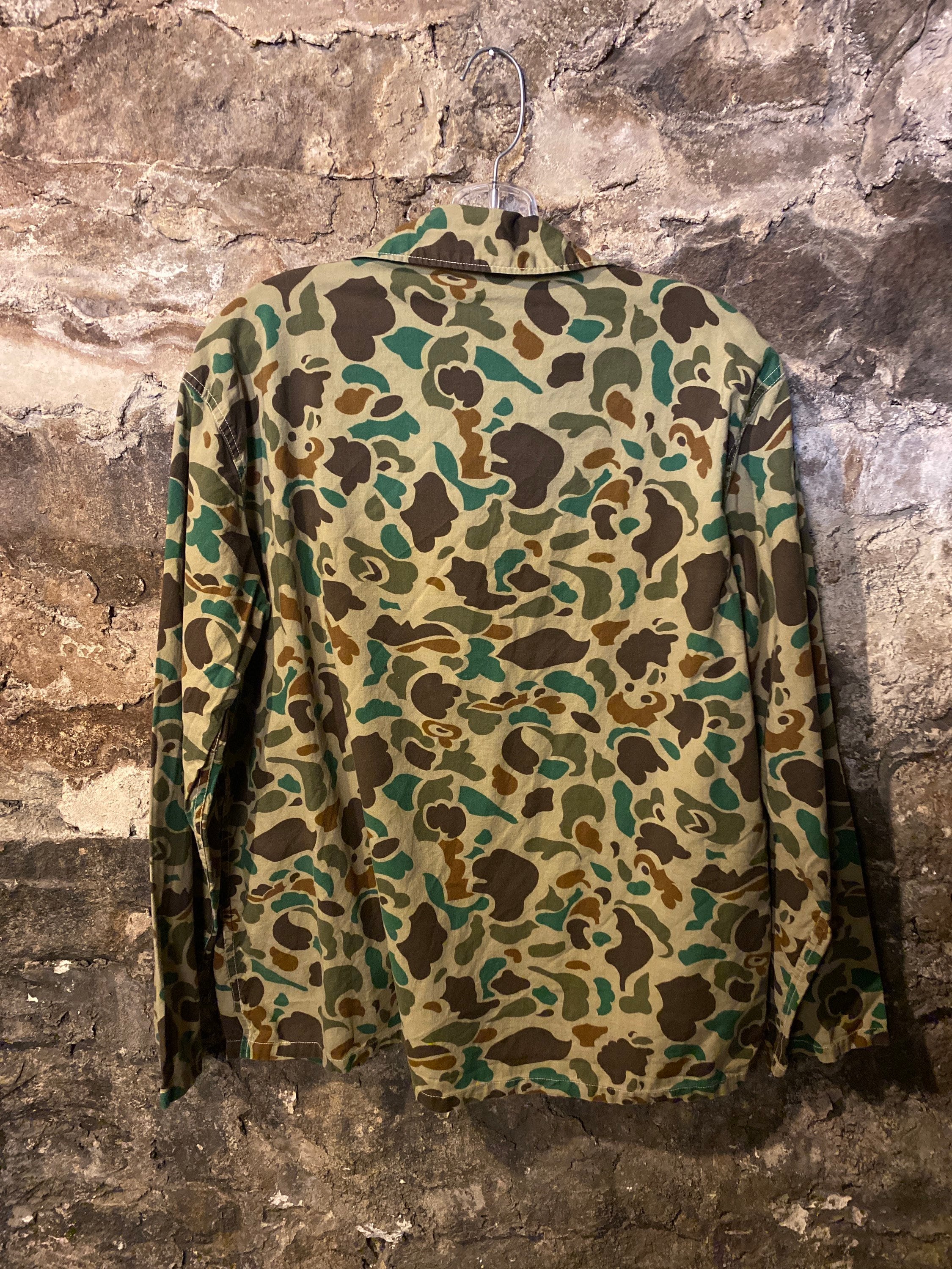 VINTAGE Camouflage army jacket Etsy