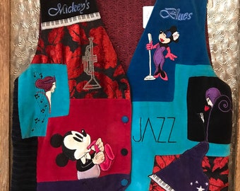Mickey’s Blues Colourful Music Vest