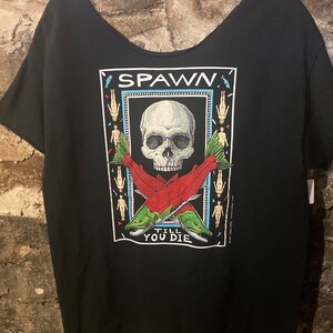VINTAGE spawn till you die T-shirt | Etsy