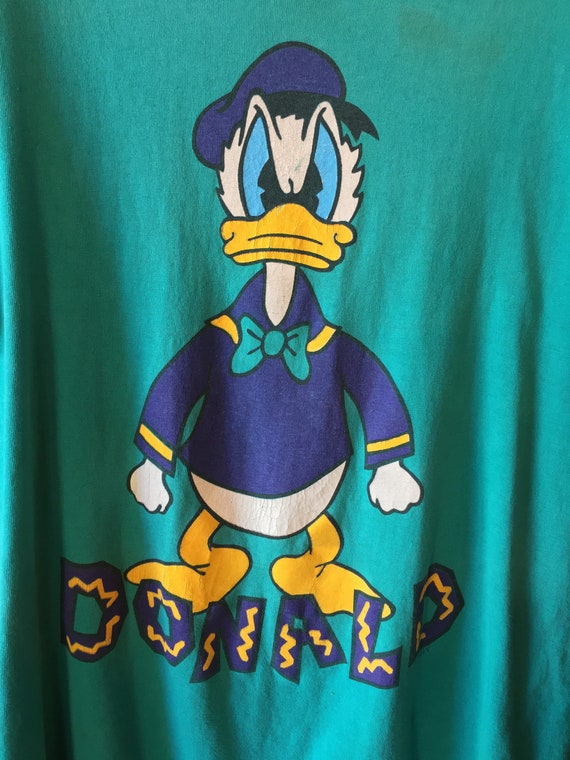 VINTAGE Donald Duck graphic T-shirt - image 2