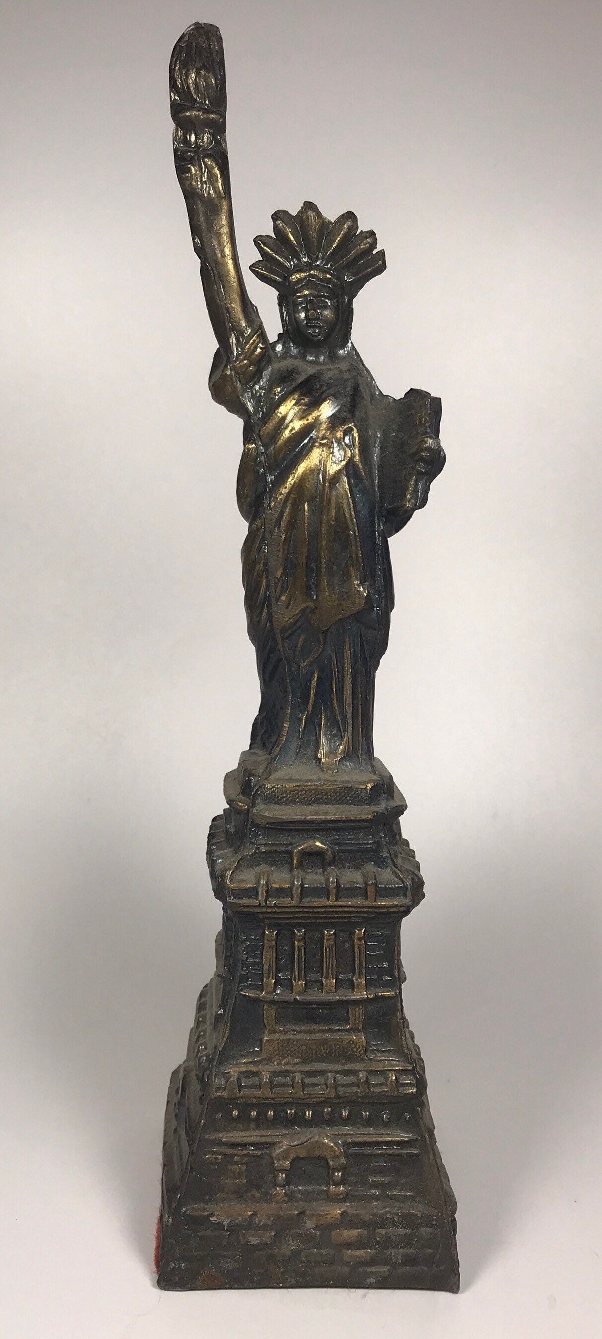 Vintage Brass Statue of Liberty Etsy