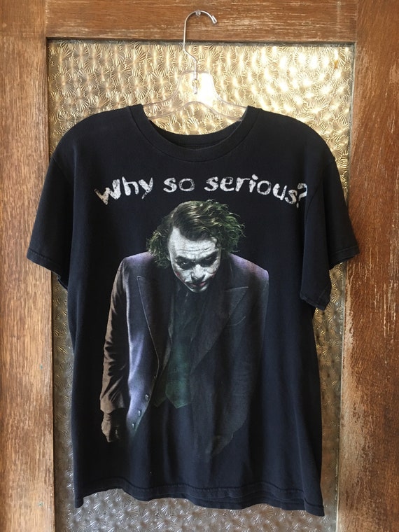 Joker t shirt why so serious Clearance