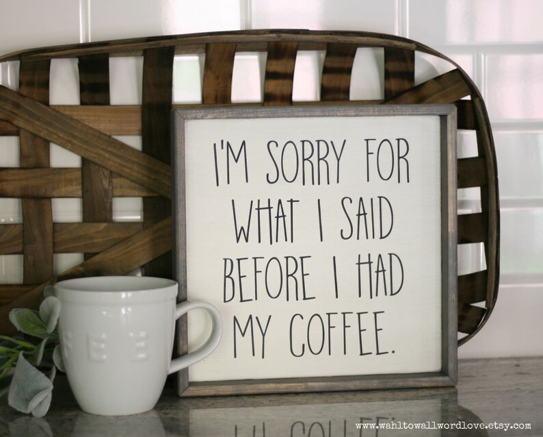 I like my coffee with. I like my coffee with