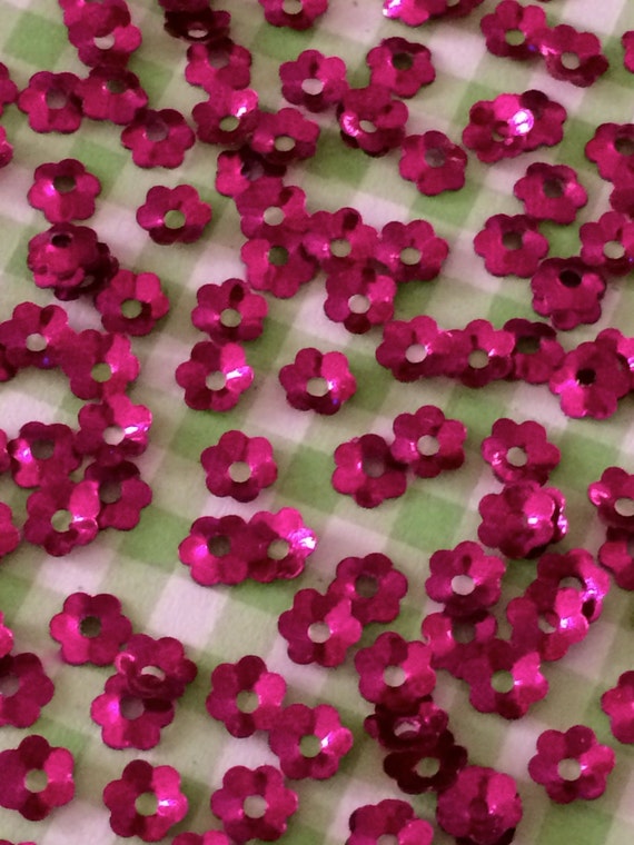 Sequins 4mm Peridot Grass Green Metallic Cup Coolie Hat Shape Choose Pack Size