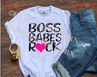 Boss Babes Rock Unisex T-Shirt