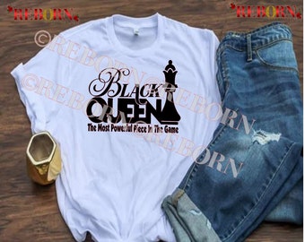 Black Queen & Black King Unisex T-Shirt