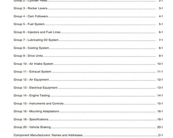 Cummins N14 Shop Manual