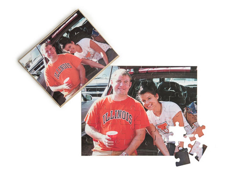 Personalized Photo Jigsaw Puzzle 48 Piece 8.5 X 11 Etsy