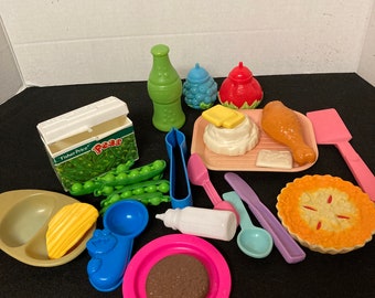 vintage play food