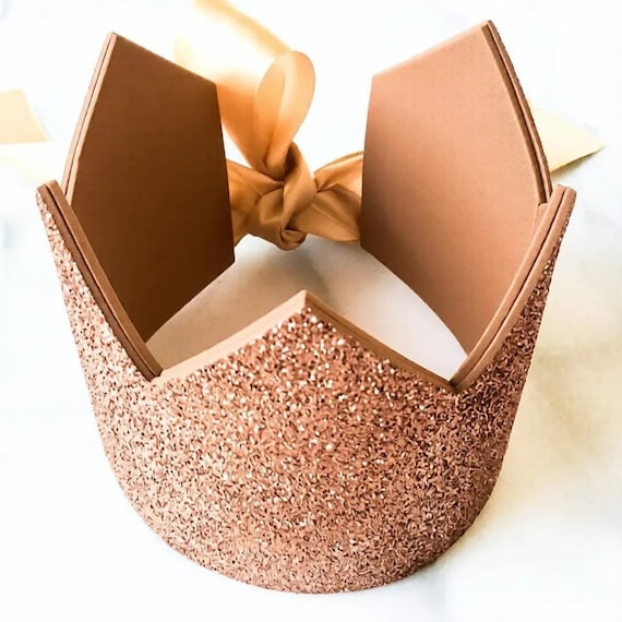Gingerbread Party Crown, Halloween Crown, Birthday Crown, Gold Prince Crown, Crown, Glitter Crown, Party Hat, Princess, Prince