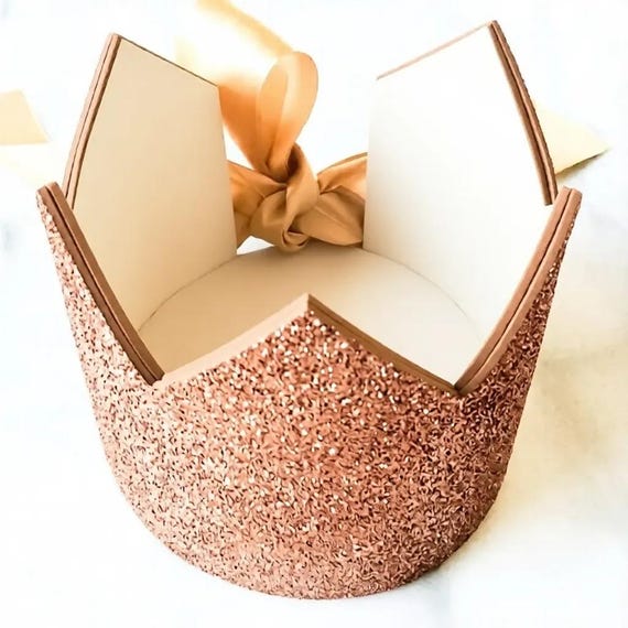 Cocoa Party Crown, Halloween Crown, Birthday Crown, Gold Prince Crown, Crown, Glitter Crown, Party Hat, Princess, Prince