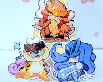 Legendary Beasts Holographic Sticker