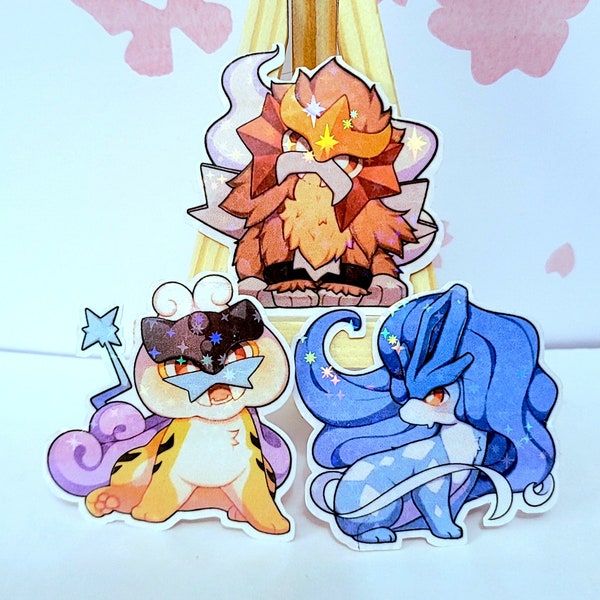 Legendary Beasts Holographic Sticker