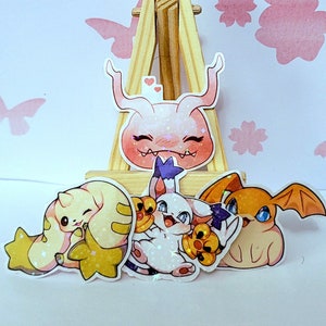 Digital Cuties Holographic Sticker