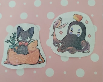 Ghibli Holographic Sticker
