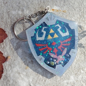 Hylian Shield Shaker Charm