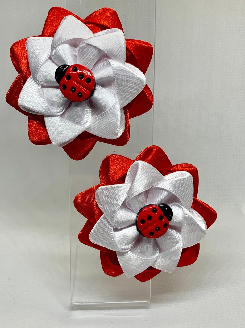 Ladybug Hair Clip Ladybug Hair Accessory Ladybug Hair Clips Etsy