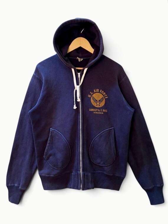 Buzz Rickson's, Vintage BUZZ RICKSON US Air Force Toyo Enterprise Full Zipper Hoodie