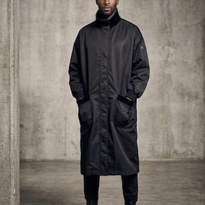 Abrigo cortavientos vintage mega raro de Issey Miyake de los años 80 (producto IM) Design Studio Squirrel