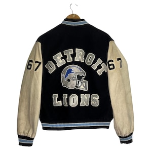 Detroit lions varsity jacket - Etsy 日本