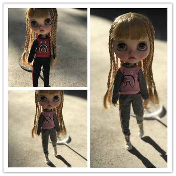 New 12/" for Blythe Outfit Handmade Doll 1//6 BJD Blythe Doll Clothes Accessories