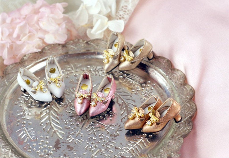 Blythe Doll Shoes # 1pr Shinng High Heel Shoes Fit Blythe Azone and Licca Doll