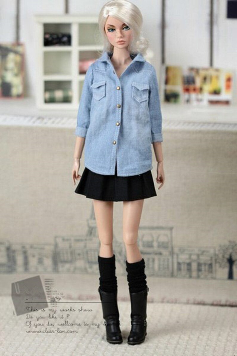 light denim shirt outfit