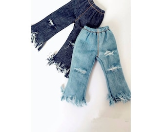 Jeans denim pants ELASTIC for blythe jerryberry azone xs and licca