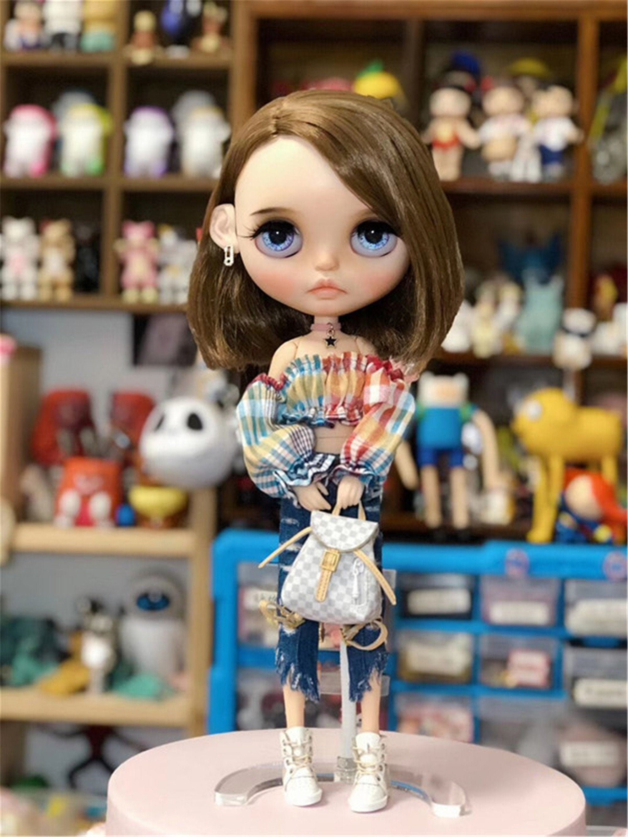 Doll Bag Doll Handbag for 1//6 Blythe Azone Holala Fashion Royalty BJD Doll Bag