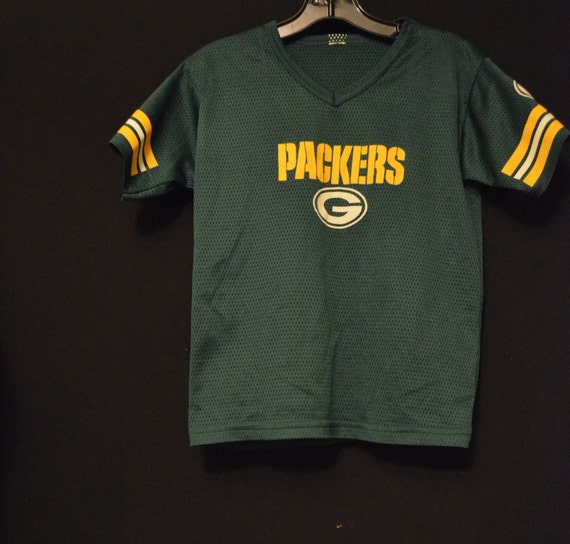 yellow green bay packers jersey