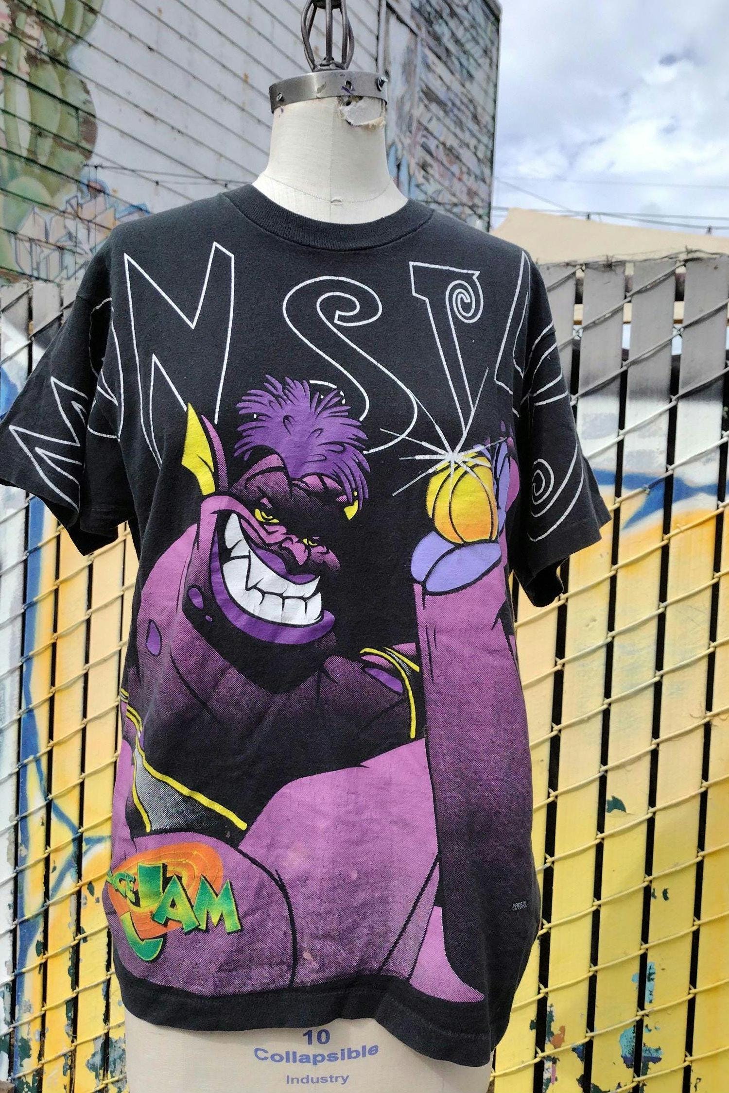 Space Jam Monstars the Freeze 1996 Graphic Tshirt - Etsy