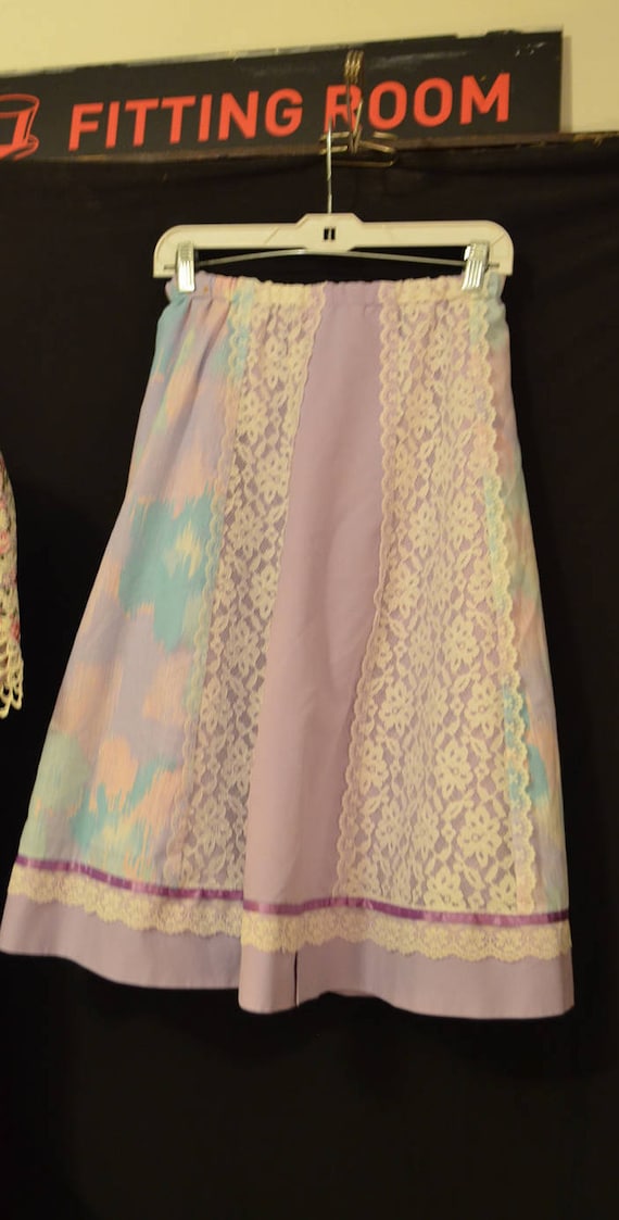 pastels and lace lolita skirt pastel goth carefree