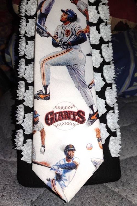 SF Giants Rob Marlin Baseball tie novelty necktie 