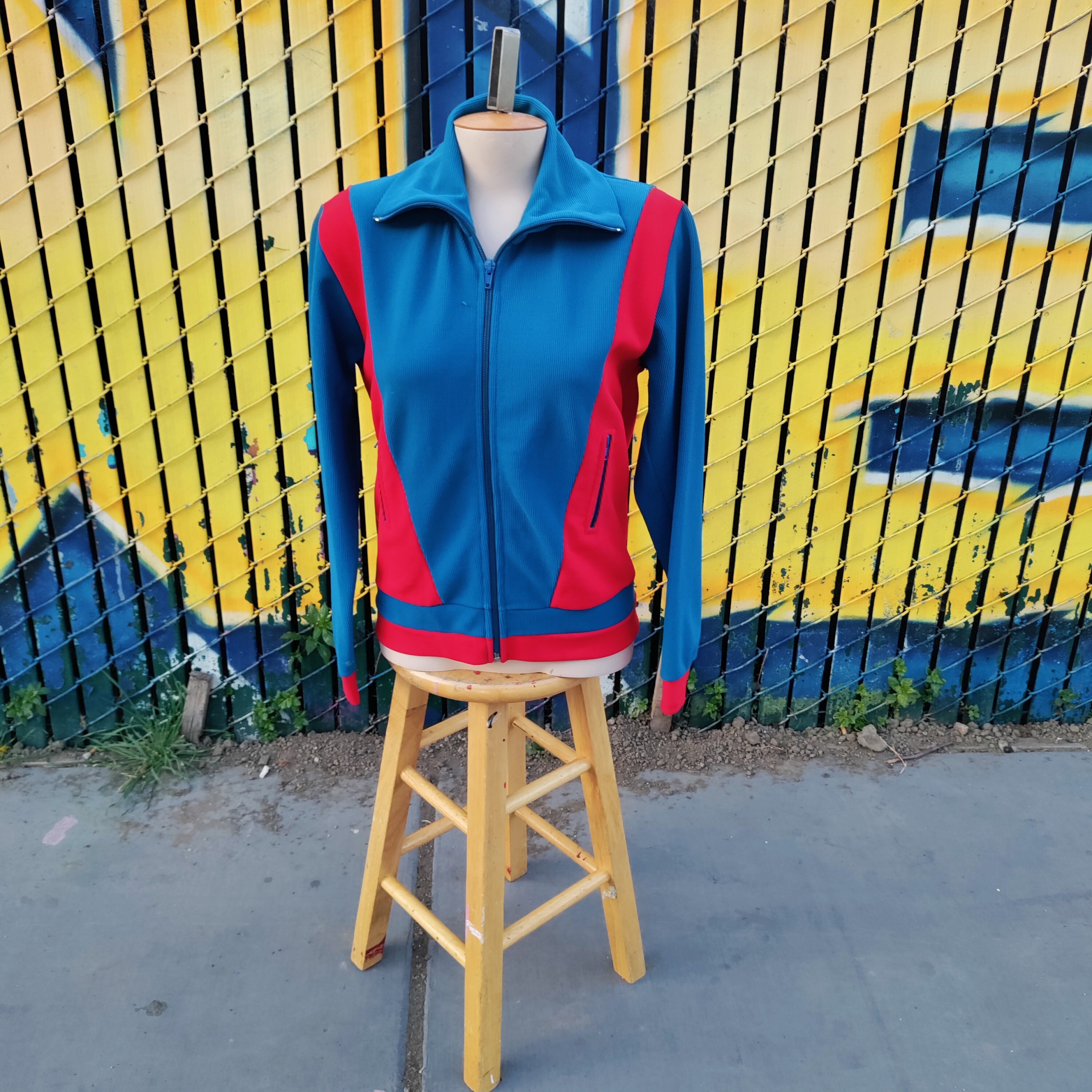 Combinaison de ski pour homme vintage des années 1980 en nylon