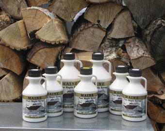 Maine Maple Syrup Bundle #2, Grade A Amber Color, Rich Flavor