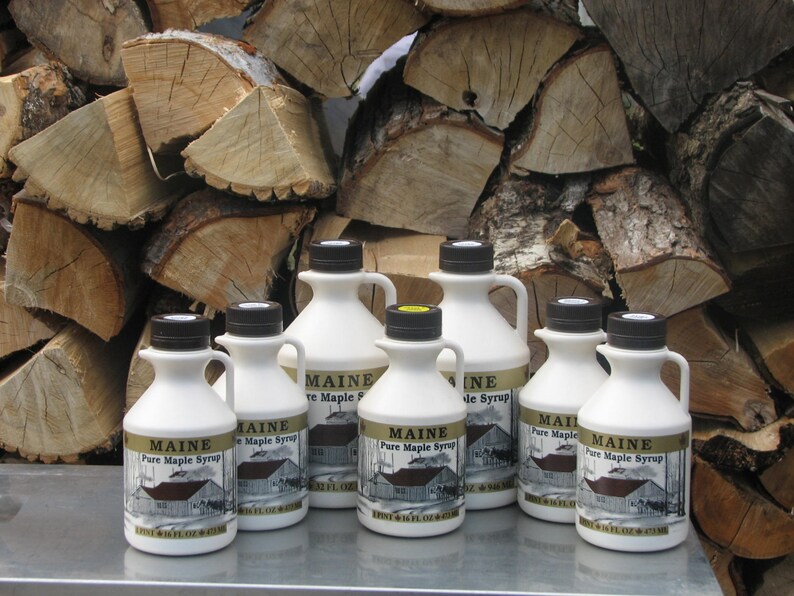 Maine Maple Syrup Bundle 2, Grade A Amber Color, Rich Flavor Etsy