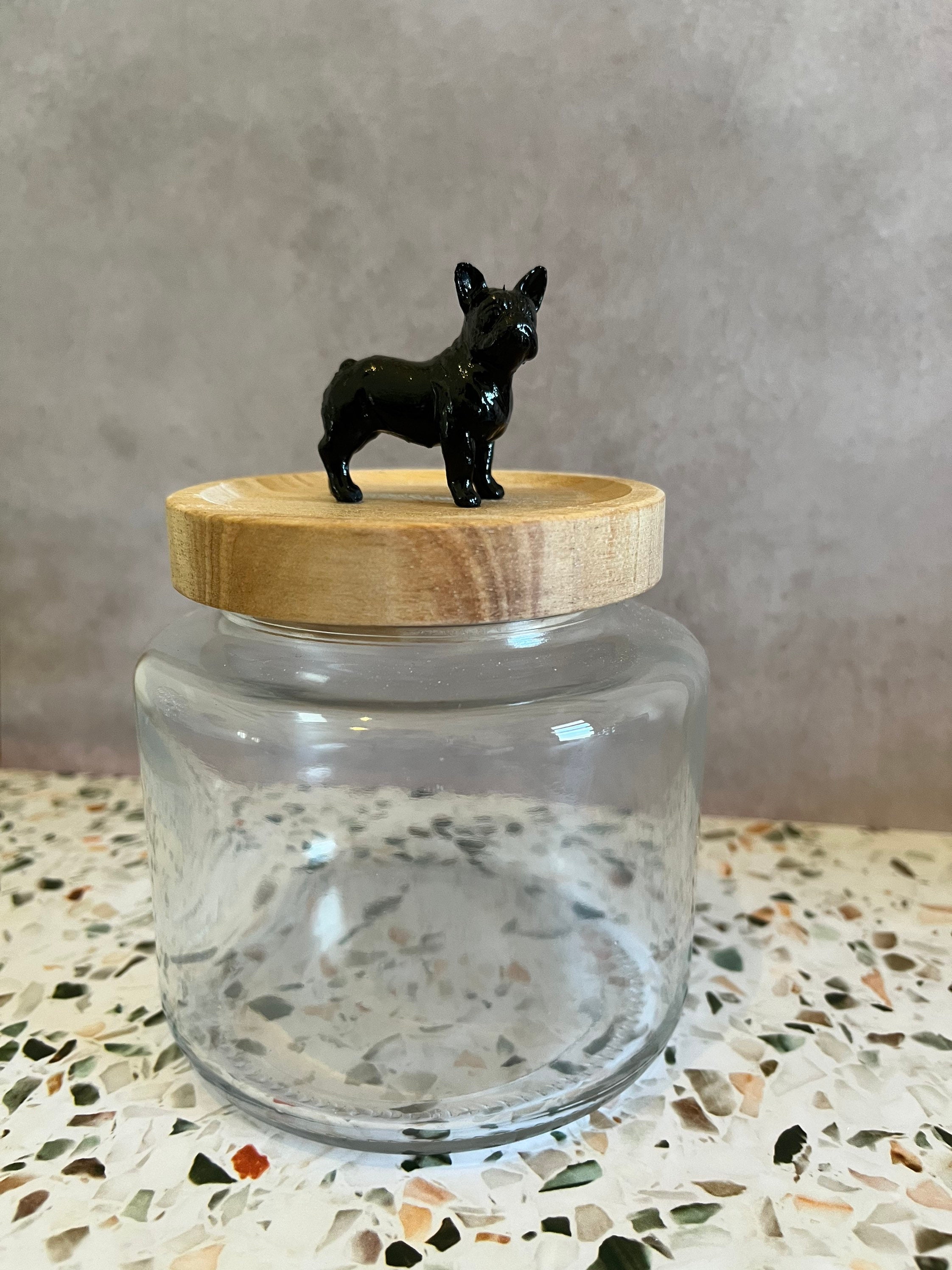 French top bulldog jar
