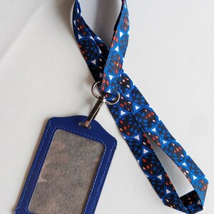 Wax badge holder with swivel buckle - Unisex