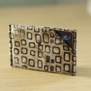 Indonesische batik-kaarthouder - CB-formaat (creditcard, NAVIGO-pas) - KOKA