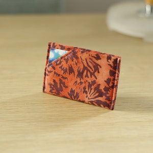 Indonesische batik-kaarthouder - CB-formaat (creditcard, NAVIGO-pas) - KOKA