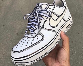 Cartoon Nike Air Force 1 Low Custom