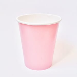 Pastel Pink paper party cups