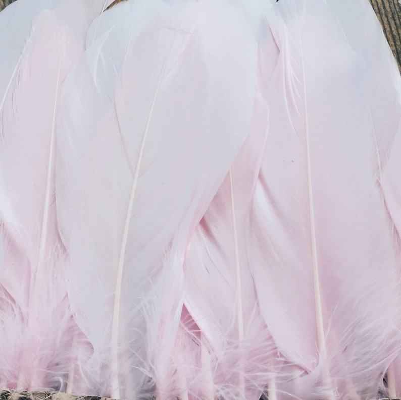 vintage pink feather cape for weddings dress-up image 5