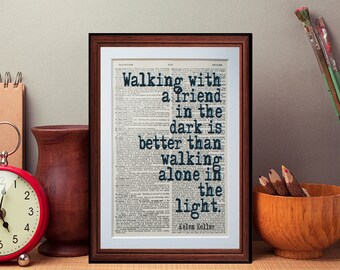 Quotes on book pages | Etsy