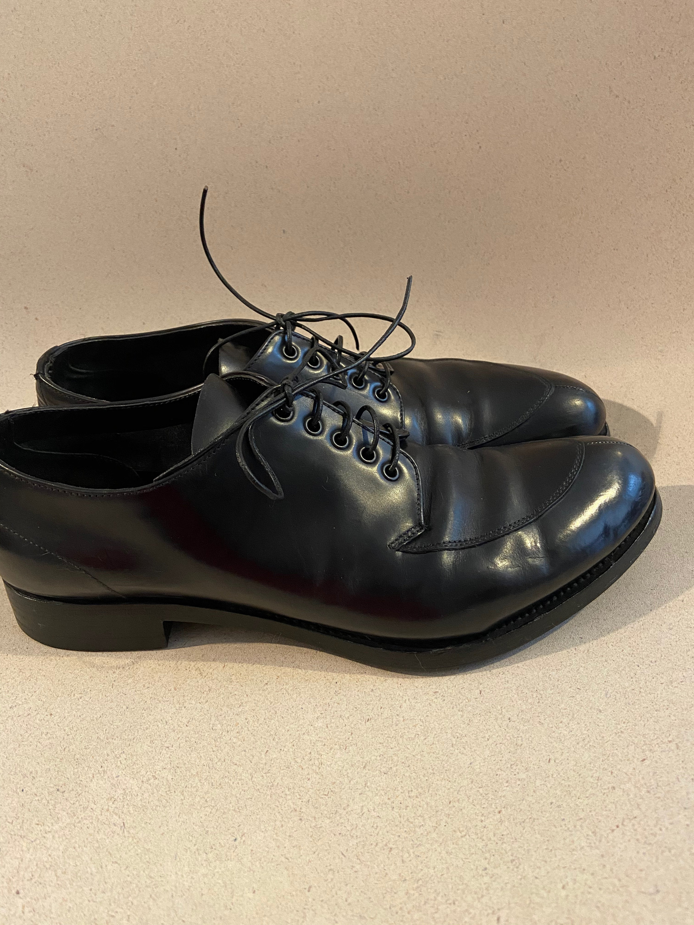 Designer Clothes Shoes  PRADA Mens Leather Sneakers Shoes #130