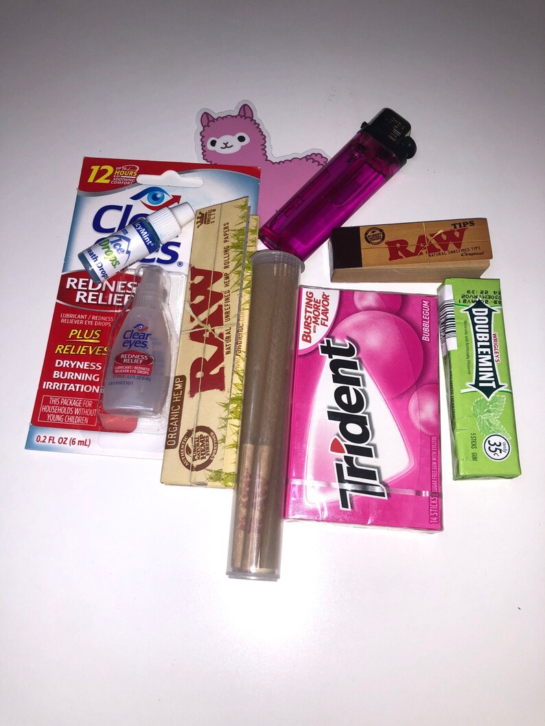 DELUXE Stoner Kit / Smoking Kit Joint Kit Raw Raps Pre Roll Etsy
