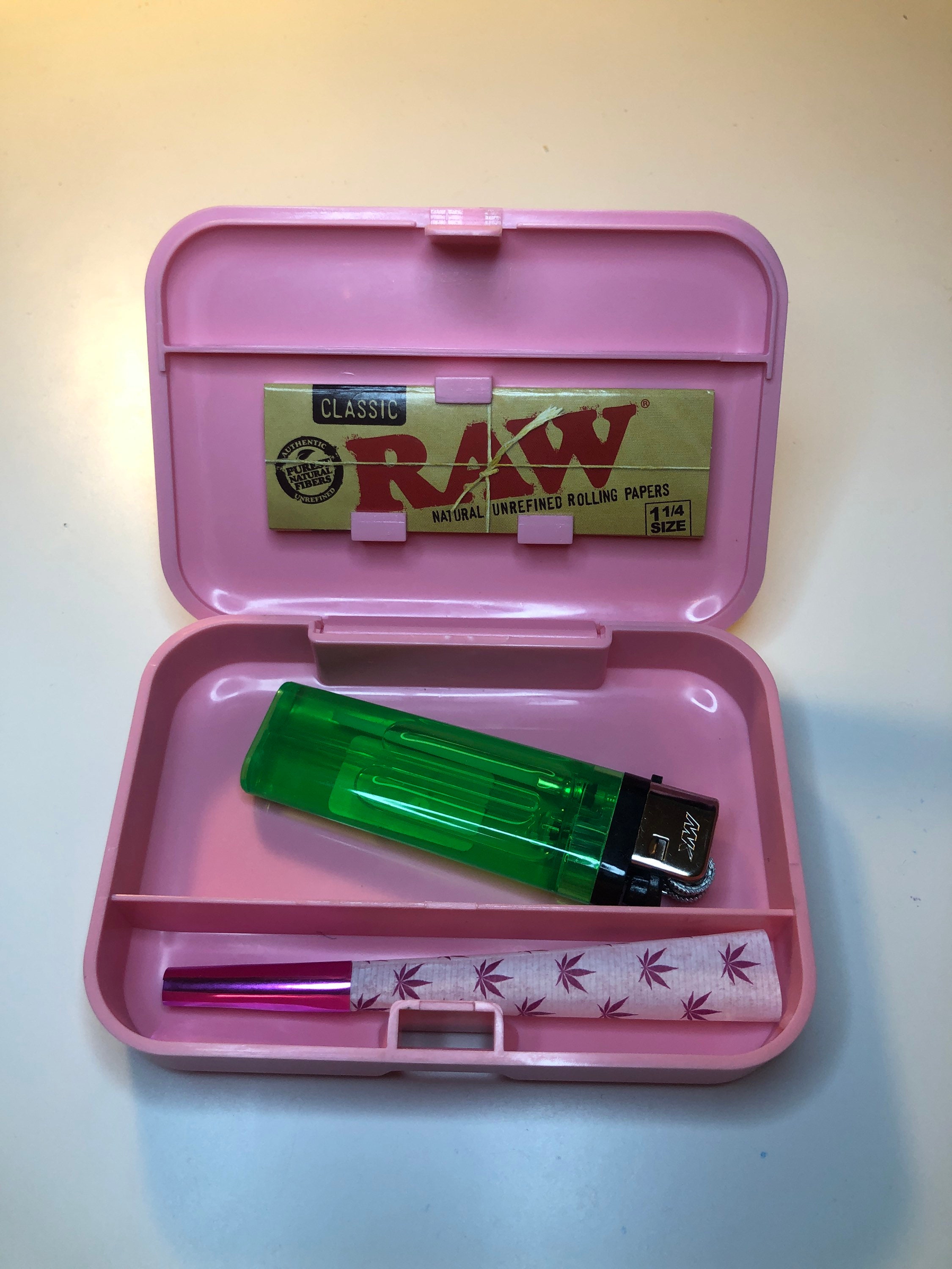 Personalized Stash Box Smoking Accessories Pink Stash Bag Etsy